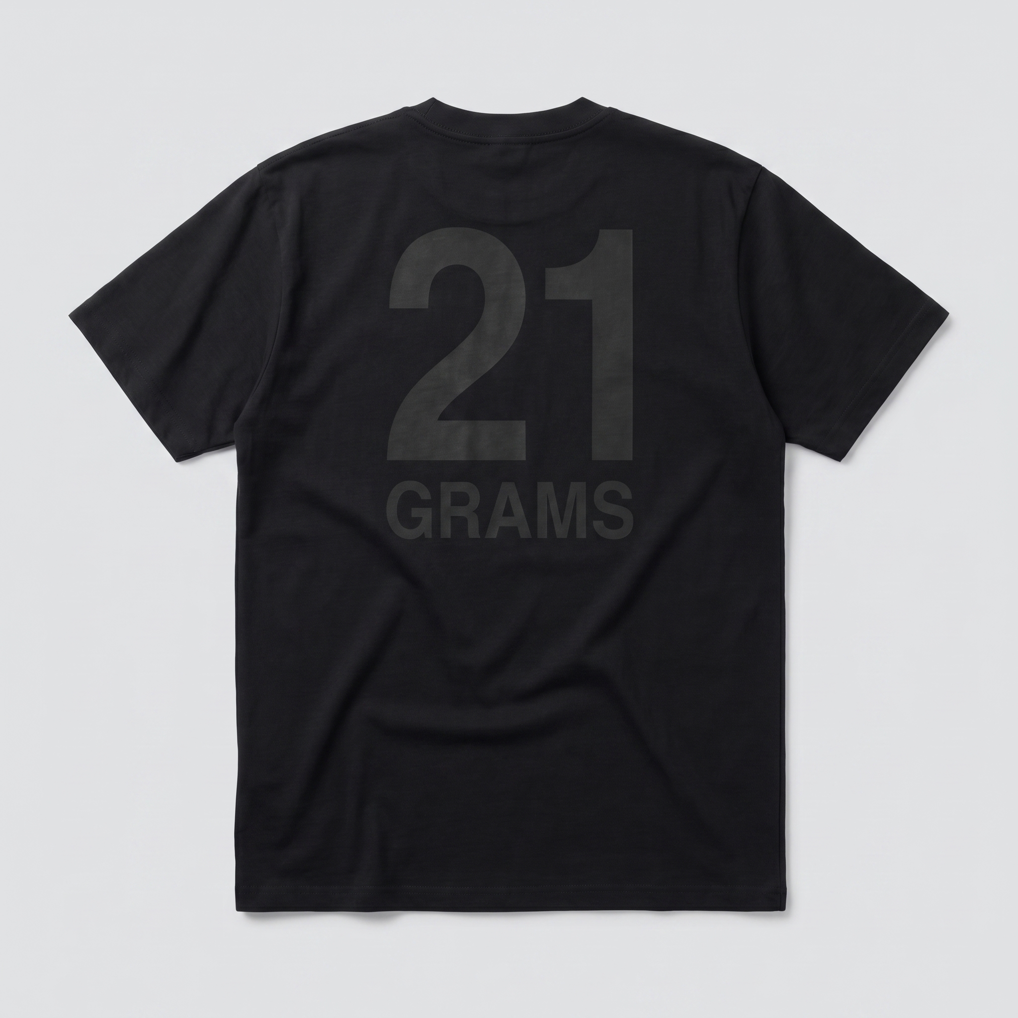 Black Tee Back