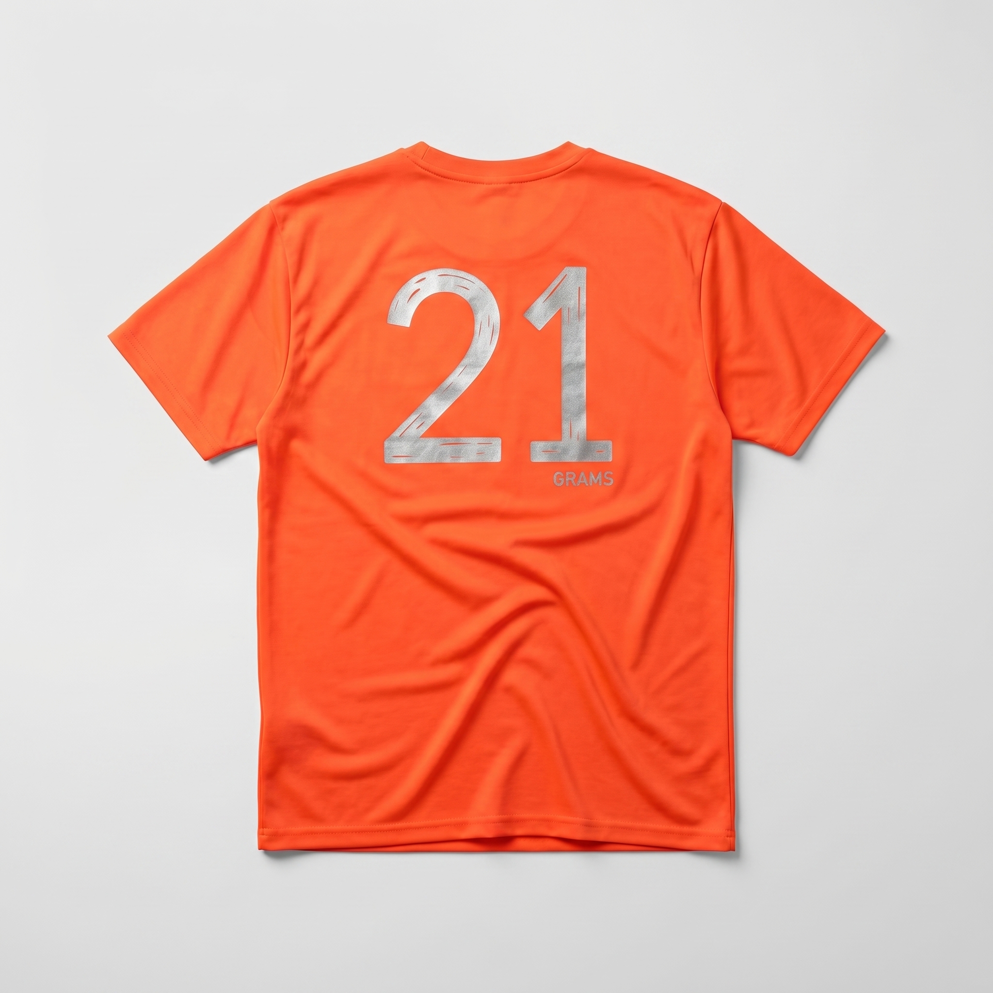 Orange Tee Back